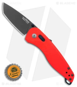 SOG Aegis AT Spring Assisted Tanto Knife Rescue Red GRN (3.1" Black) 9 SOG Aegis AT Spring Assisted Tanto Knife Rescue Red GRN (3.1" Black) -Knife Center Shop SOG Aegis AT Spring Assisted Tanto Knife Rescue Red indigo GRN 3in Black BHQ 140881 td size