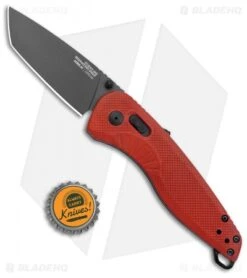 SOG Aegis AT Tanto AT-XR Lock Knife Red GRN W/Safety (3.1" Black) 9 SOG Aegis AT Tanto AT-XR Lock Knife Red GRN W/Safety (3.1" Black) -Knife Center Shop SOG Aegis AT TAnto Lock Red Black BHQ 122325 jr bottlecap