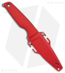 SOG Altair FX Fixed Blade Knife Canyon Red (3.4" Bead Blast) 17-79-02-57 -Knife Center Shop SOG Altair FX FBK Canyon Red 3in Bead Blast BHQ 140851 td sheath