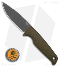 SOG Altair FX Fixed Blade Knife Field Green (3.4" Black) 17-79-03-57 -Knife Center Shop SOG Altair FX FBK Field Green 3in Black BHQ 140855 td size
