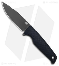 SOG Altair FX Fixed Blade Knife Squid Ink Black (3.4" Black) 17-79-01-57