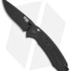 SOG Banner Spring Assisted Knife Black Aluminum (3.5" Black) BA1001 2 SOG Banner Spring Assisted Knife Black Aluminum (3.5" Black) BA1001 -Knife Center Shop SOG Banner black aluminum black BA1001 BHQ 52223 er