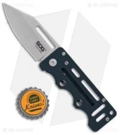 SOG Cash Card Liner Lock Wallet Knife Urban Gray (2.75" Satin) EZ3 -Knife Center Shop SOG Cash Card LL Wallet Garnet Gray Satin EZ3 CP BHQ 104059 jr bottlecap