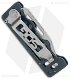 SOG Cash Card Liner Lock Wallet Knife Urban Gray (2.75" Satin) EZ3 -Knife Center Shop SOG Cash Card LL Wallet Garnet Gray Satin EZ3 CP BHQ 104059 jr side