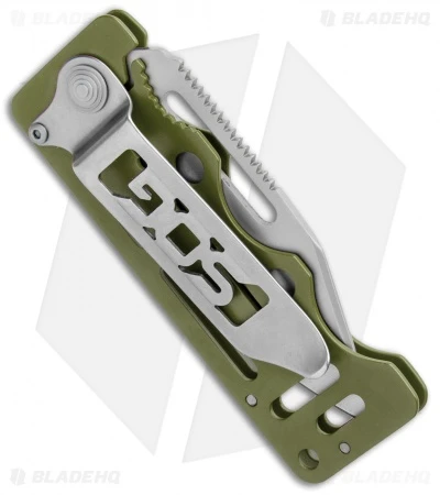 SOG Cash Card Liner Lock Wallet Knife Moss Green (2.75" Satin) EZ5 5 SOG Cash Card Liner Lock Wallet Knife Moss Green (2.75" Satin) EZ5 - Image 3