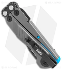 SOG Flash MT 7-in-1 Multi-Tool (Urban Gray/Cyan) 9 SOG Flash MT 7-in-1 Multi-Tool (Urban Gray/Cyan) -Knife Center Shop SOG Flash MT 7 in 1 Multi Tool Urban Gray Cyan BHQ 140876 jr side