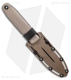 SOG Knives Pentagon FX Fixed Blade Knife Flat Dark Earth G10 (4.75" Black) 7 SOG Knives Pentagon FX Fixed Blade Knife Flat Dark Earth G10 (4.75" Black) -Knife Center Shop SOG Knives Pentagon FX Fixed Blade Knife FDE 4.8 Black BHQ 119270 LS Sheath