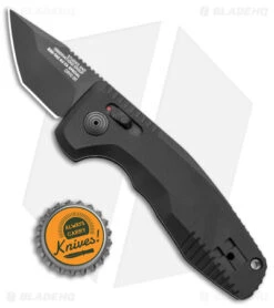SOG Knives SOG-TAC AU Compact Auto Knife CA Special Tanto Black (2" Black) -Knife Center Shop SOG Knives SOG TAC AU Compact Auto CA Special Tanto Black Black BHQ 119257 jr bottlecap