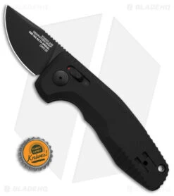 SOG Knives SOG-TAC AU Compact Automatic Knife CA Special Black (2" Black) -Knife Center Shop SOG Knives Sog Tac AU Compact Automatic Knife CA Special Black 2in Blk BHQ 119256 td size