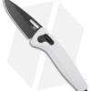 SOG One-Zero XR Lock Knife White Al (3.1" Black Chrome) -Knife Center Shop SOG One Zero XR Lock White Aluminum Black Chrome BHQ 140872 jr