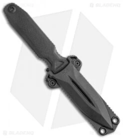 SOG Pentagon FX Covert Fixed Blade Knife Blackout (3.5" Black) -Knife Center Shop SOG Pentagon FX Covert Blackout Black 17 61 03 57 BHQ 119267 jr sheath