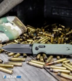 SOG Pentagon XR Lock Knife OD Green G-10 (3.5" Black) -Knife Center Shop SOG Pentagon XR Lock Knife OD Green G 10 Black BHQ 113656 kp tactical web