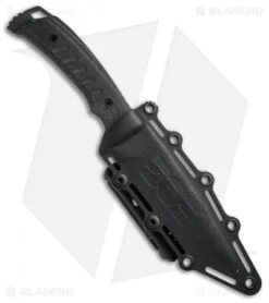 SOG Pillar Fixed Blade Knife Black Canvas Micarta (5" Satin) -Knife Center Shop SOG Pillar Black Canvas Micarta UF1001 BX BHQ 52446 jr sheath