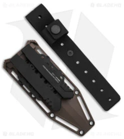 SOG Recondo FX Fixed Blade Knife FDE (4.6" Black Serr) 10 SOG Recondo FX Fixed Blade Knife FDE (4.6" Black Serr) -Knife Center Shop SOG Recondo FX FBK FDE 4in Black Serr BHQ 140880 td straps