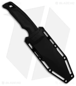 SOG Recondo FX Fixed Blade Knife Black GRN/Rubber (4.6" Black Serr) -Knife Center Shop SOG Recondo FX FXB Black GRN Rubber 2in Blk BHQ 140878 td sheath