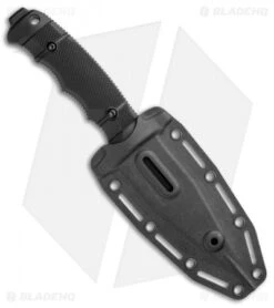 SOG Seal FX Tanto Fixed Blade Knife Black GRN (4.3" Black) 8 SOG Seal FX Tanto Fixed Blade Knife Black GRN (4.3" Black) -Knife Center Shop SOG Seal FX Fixed blade black GRN Tanto Black BHQ 99507 jr sheath