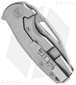 SOG Stout FLK Frame Lock Knife OD Green G-10 (2.75" SW) 8 SOG Stout FLK Frame Lock Knife OD Green G-10 (2.75" SW) -Knife Center Shop SOG Stout FLK FL OD Green G 10 SW BHQ 139960 jr side
