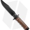 SOG Super SOG Bowie Fixed Blade Knife Leather (7.5" Black) SB1T-L 1 SOG Super SOG Bowie Fixed Blade Knife Leather (7.5" Black) SB1T-L -Knife Center Shop SOG Super SOG Leather Black SOGSB1TL BHQ 67158 jr large
