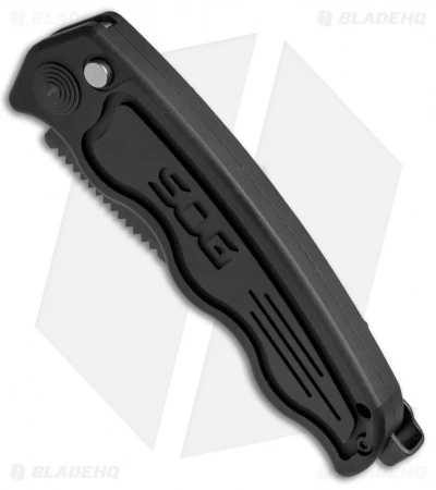 SOG Knives Mini SOG TAC Automatic Knife (3" Black) ST-11 4 SOG Knives Mini SOG TAC Automatic Knife (3" Black) ST-11 - Image 2