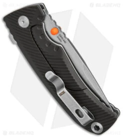 SOG Tellus Frame Lock Knife OD Green FRN (3.65" Stonewash Cryo 440) 8 SOG Tellus Frame Lock Knife OD Green FRN (3.65" Stonewash Cryo 440) -Knife Center Shop SOG Tellus FLK OD Green FRN 3in SW BHQ 158134 td side