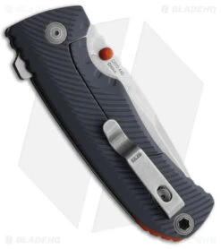 SOG Tellus Frame Lock Knife Wolf Gray FRN (3.65" Stonewash Cryo 440) -Knife Center Shop SOG Tellus Flk Wolf Gray Sw BHQ 177881 jr side