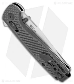 SOG Terminus XR Lock Knife Black G-10/Carbon Fiber (3" Satin S35VN) TM1025-BX -Knife Center Shop SOG Terminus XR Black G 10 CF Satin TM1025 BX BHQ 108532 jr side