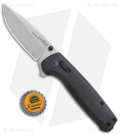 SOG Terminus XR Lock Knife Black G-10/CF (3" Damascus) TM1042-BX -Knife Center Shop SOG Terminus XR Lock Black G 10 CF Damascus TM1042 BX BHQ 134807 jr bottlecap