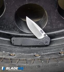 SOG Terminus XR Lock Knife Black G-10/Carbon Fiber (3" Satin S35VN) TM1025-BX -Knife Center Shop SOG Terminus XR Lock Knife Black G 10 Carbon Fiber Satin S35VN TM1025 BX BHQ 108532 kp wheel web