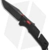 SOG Trident AT-XR Lock Knife Black/Red Tanto (3.7" Black)