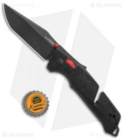 SOG Trident AT-XR Lock Knife Black/Red Tanto (3.7" Black) 12 SOG Trident AT-XR Lock Knife Black/Red Tanto (3.7" Black) -Knife Center Shop SOG Trident AT XR Lock Black Red Tanto Black BHQ 105696 jr bottlecap