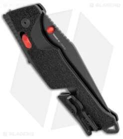 SOG Trident AT-XR Lock Knife Black/Red Tanto (3.7" Black) 11 SOG Trident AT-XR Lock Knife Black/Red Tanto (3.7" Black) -Knife Center Shop SOG Trident AT XR Lock Black Red Tanto Black BHQ 105696 jr side