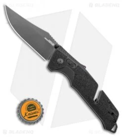 SOG Trident AT-XR Lock Knife Blackout Clip Point (3.7" Black) -Knife Center Shop SOG Trident AT XR Lock Knife Blackout Clip Point 3.7inBlack 11 12 05 57 BHQ 105700 LS Bottlecap