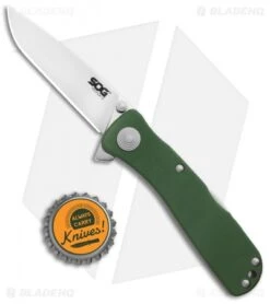 SOG Twitch II Spring Assisted Knife Moss (2.68" Satin) TWI210-BX 9 SOG Twitch II Spring Assisted Knife Moss (2.68" Satin) TWI210-BX -Knife Center Shop SOG Twitch II SA Moss Satin TWI210 BX BHQ 104062 jr bottlecap