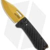 SOG Ultra XR Lock Knife Carbon Fiber (2.75" Gold) -Knife Center Shop SOG Ultra XR XR Lock CF Gold BHQ 105689 jr