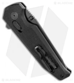 SOG Vision XR Lock Knife Black G-10 (3.4" Black) -Knife Center Shop SOG Vision Mk3 Straight Edge 12 57 01 57 BHQ 107730 LS Side