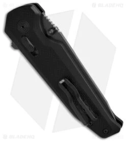 SOG Vision XR LTE Flipper Knife Black G-10 (3.4" Black) -Knife Center Shop SOG Vision XR LTE Knife Black G10 3in Graphite BHQ 140126 td side jr