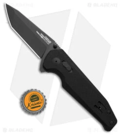SOG Vision XR LTE Flipper Knife Black G-10 (3.4" Black) -Knife Center Shop SOG Vision XR LTE Knife Black G10 3in Graphite BHQ 140126 td size jr