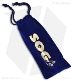 SOG Arcitech Damascus Knife W/ Carbon Fiber Folding Arc-Lock (Damascus) A03 -Knife Center Shop sog arcitech damascus a03 pouch