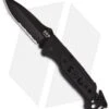 SOG Escape Lockback Knife Black (3.4" Black Serr) FF-25 -Knife Center Shop sog escape ff 25