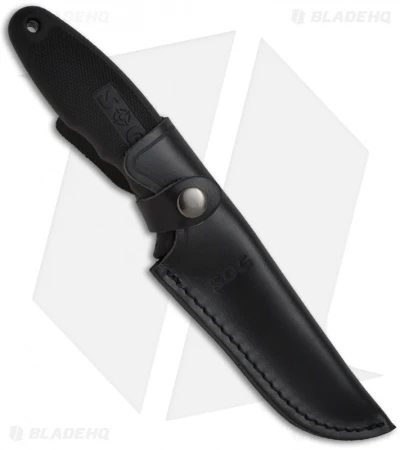 SOG Field Pup II Fixed Blade Knife (4.75" Black) FP-6 4 SOG Field Pup II Fixed Blade Knife (4.75" Black) FP-6 - Image 2