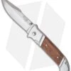 SOG Fielder Liner Lock Knife Wood (3.5" Satin) FF-30 -Knife Center Shop sog fielder ff 30