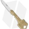 SOG Brass Key Lockback Knife Keychain Utility (1.5" Satin) KEY102 1 SOG Brass Key Lockback Knife Keychain Utility (1.5" Satin) KEY102 -Knife Center Shop sog key knife key102 cp side large