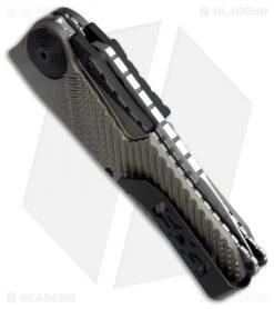 SOG Quake Spring Assisted Knife FDE Aluminum (3.5" Two-Tone) IM1001-BX -Knife Center Shop sog quake im1001 bx back dl