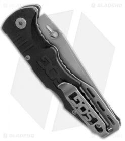 SOG Salute Mini Lockback Knife (3.125" Bead Blast) FF1001 -Knife Center Shop sog salute min bead blast ff1001 cp side jm