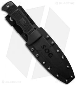 SOG Seal Pup Fixed Knife W/ Kydex Sheath (Powder Coat SER) M37-K 5 SOG Seal Pup Fixed Knife W/ Kydex Sheath (Powder Coat SER) M37-K -Knife Center Shop sog seal pup elite m37 k sheath