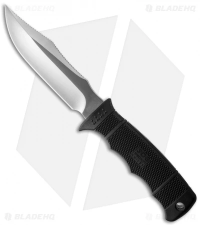 SOG Seal Pup Elite Fixed Knife W/ Kydex Sheath (4.85" Satin) E37-K 3 SOG Seal Pup Elite Fixed Knife W/ Kydex Sheath (4.85" Satin) E37-K