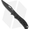 SOG SlipTron Folding Knife (3" Black Plain) STR02 -Knife Center Shop sog str02 cp sliptron black folder