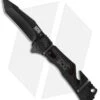 SOG Trident Elite Tanto Spring Assisted Knife (3.7" Black) TF104 -Knife Center Shop sog tf104 bx trident elite tini tanto jm