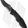 SOG Toothlock Folding Knife Black GRN (3.125" Black Serr) TK-04 -Knife Center Shop sog toothlock folder tk 04 jm