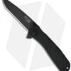 SOG Twitch II Tactical Assisted Opening Knife TWI-12 (2.68" Black Plain) -Knife Center Shop sog twitch ii twi 12